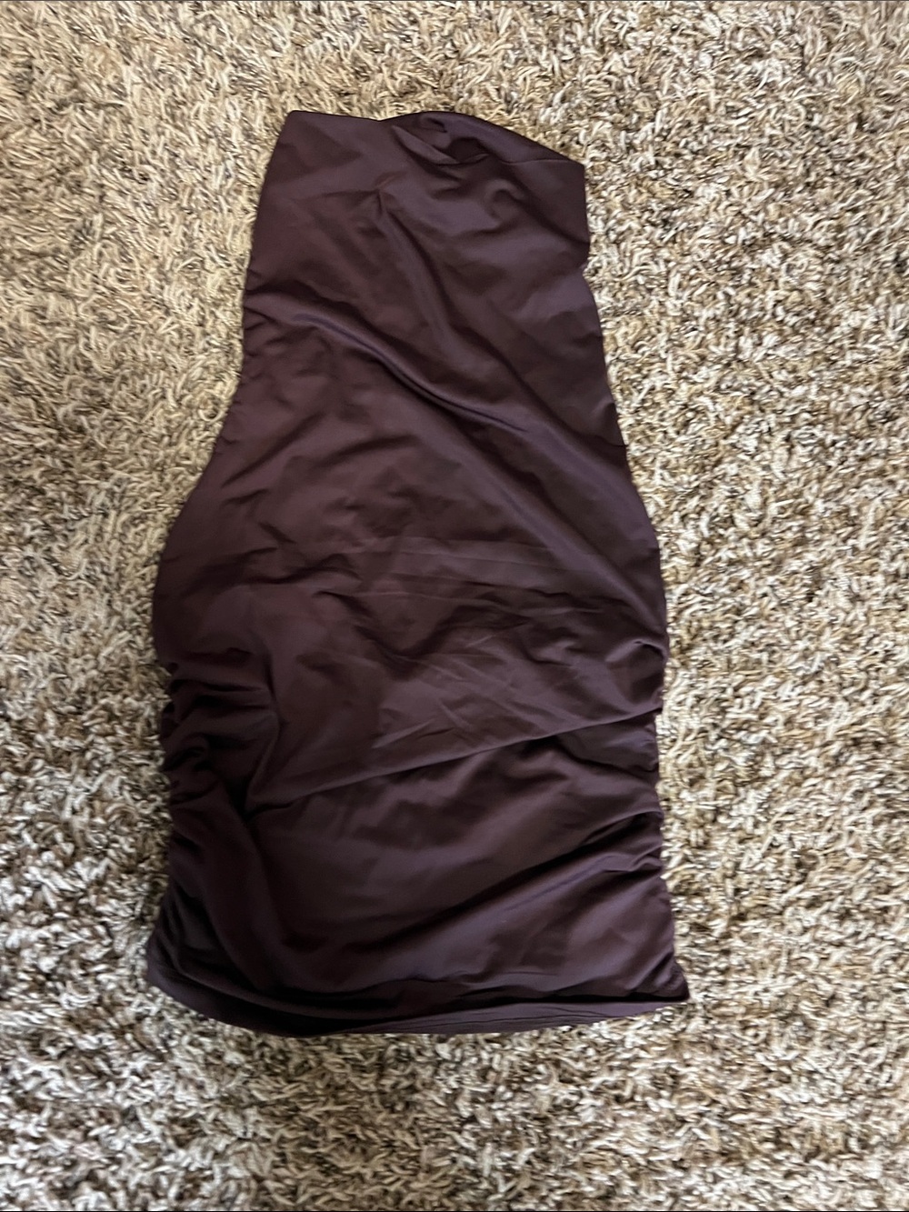 Amazon Women's Strapless Tank Top Brown